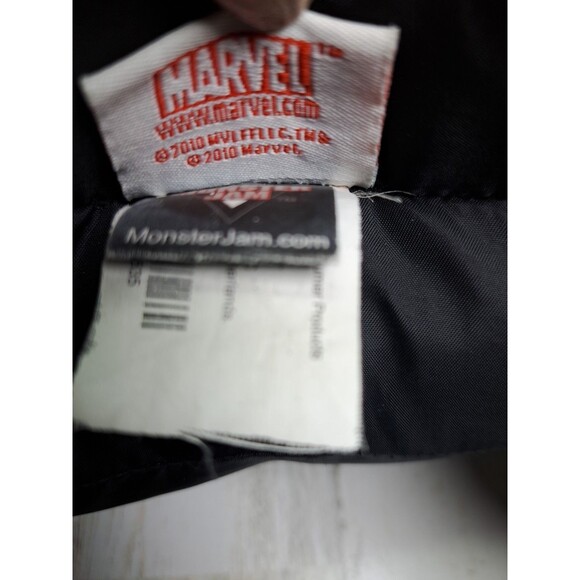 Marvel Iron Man Monster Jam Plush Truck Pillow HTF 2010 Stuffed Puff Toy - Picture 8 of 16